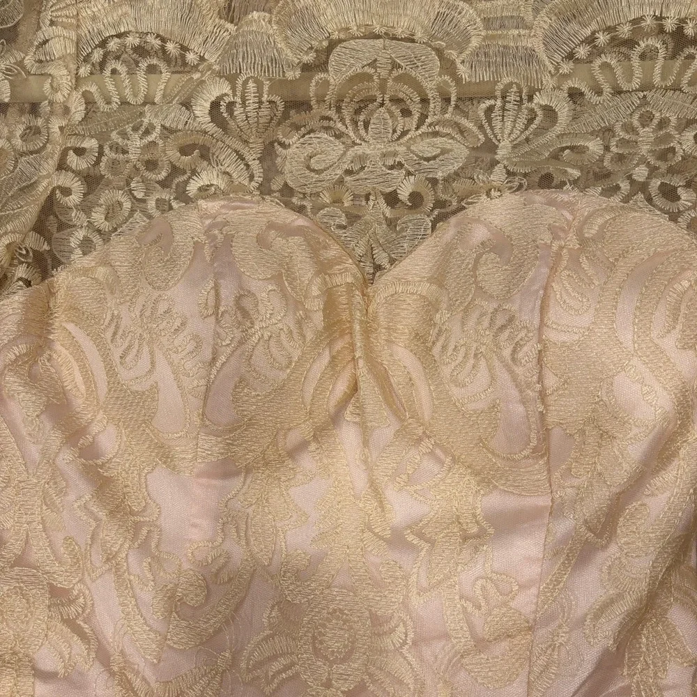 ChiChi London Lace Pink Dress - Picture 4 of 4